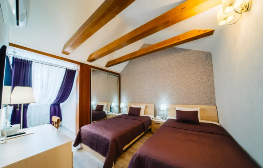 Standard plus Double room (twin beds)