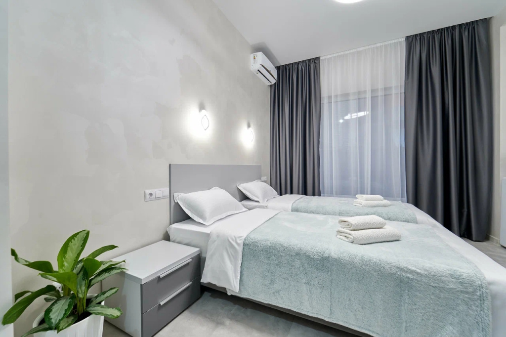 Standard Double Apartment (twin beds)