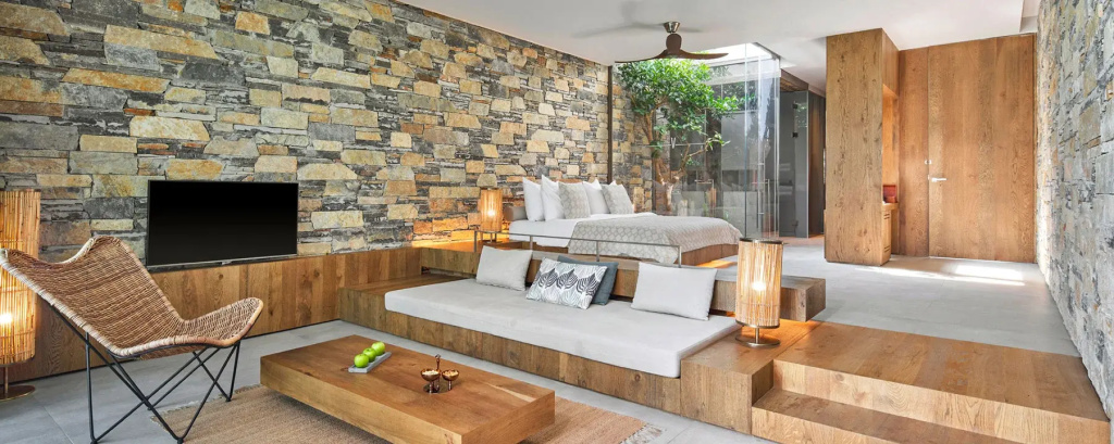 Lagoon Swim-up Double room (full double bed)