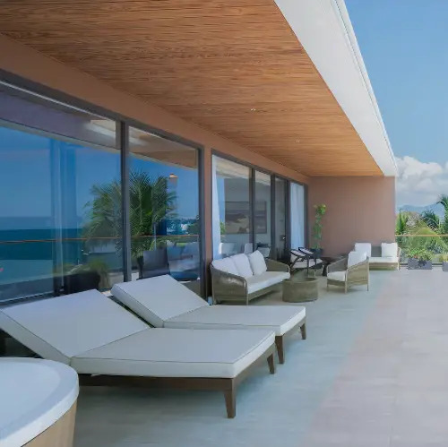 Двухместный люкс oceanfront двуспальная кровать в Villa Le Corail, A Gran Melia Hotel