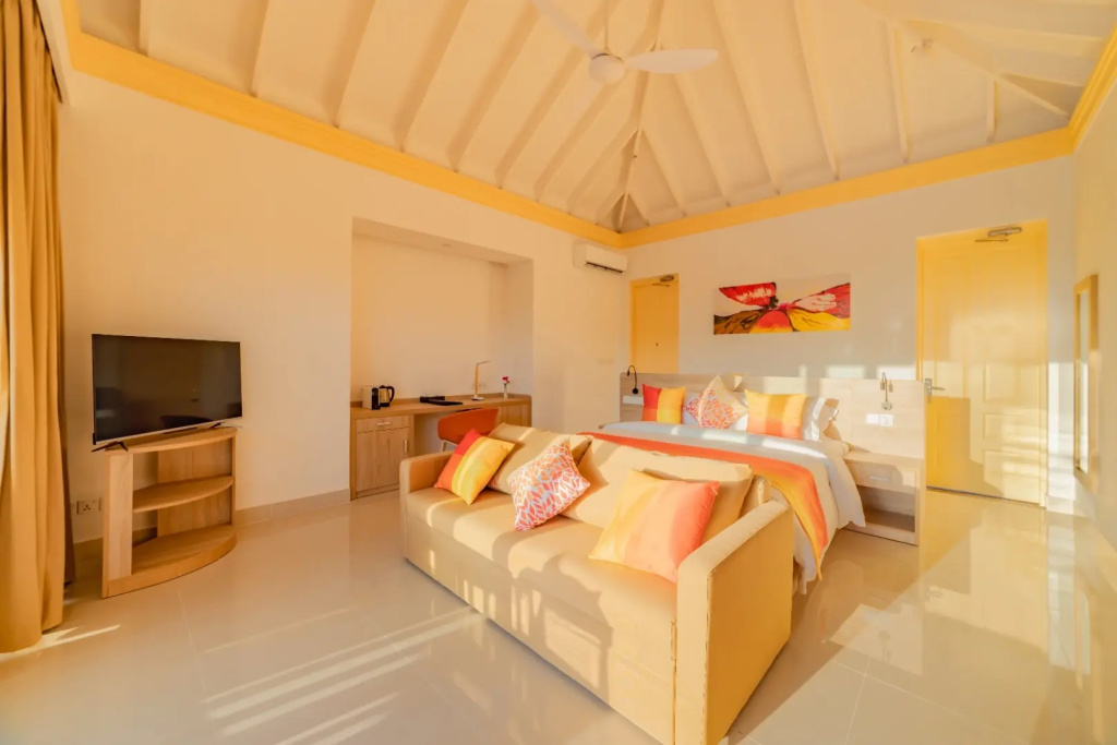 Beach Double Pool Villa with sunset view (full double bed)