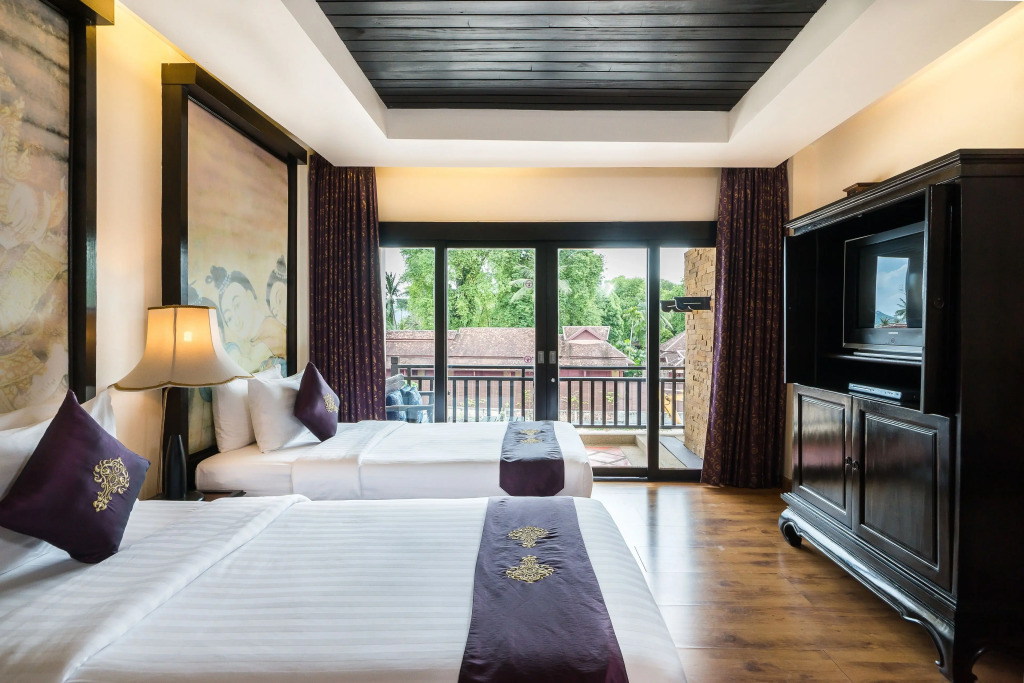 Двухместный люкс Deluxe 2 отдельные кровати в Dara Samui Beach Resort - Adults Only