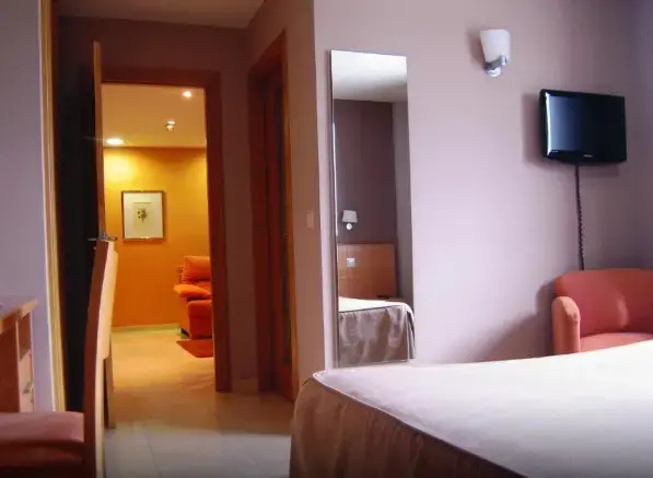 Hotel Ciudad De Lugo - Chambres