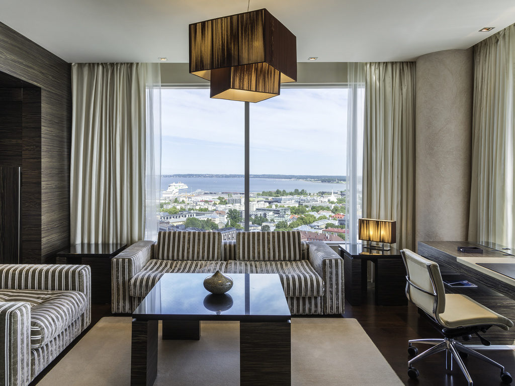 Двухместный люкс c 1 комнатой двуспальная кровать в Swissotel Таллин