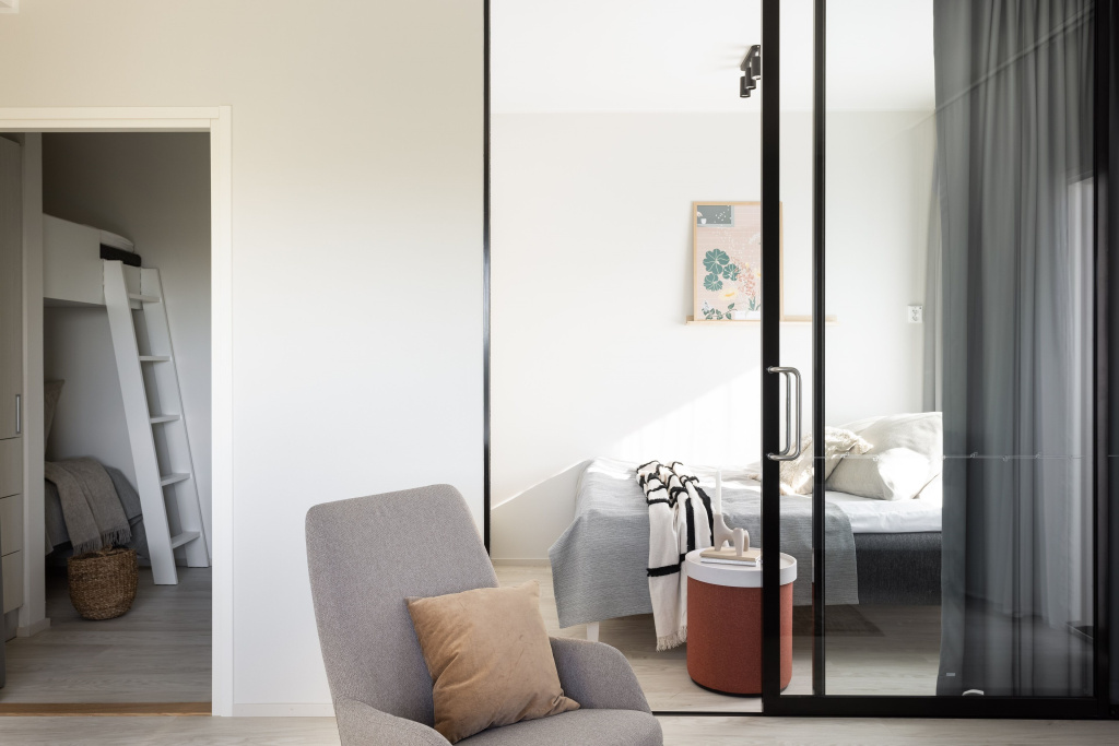 Large Quadruple Studio with view