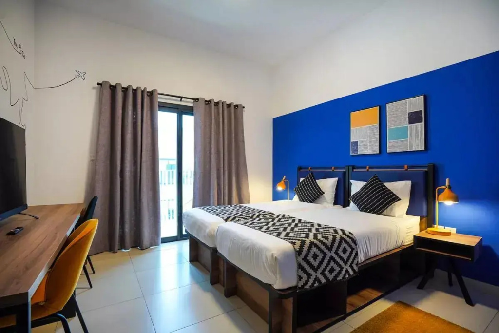 UPfor2 Double room (twin beds)