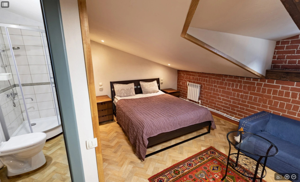 Kazan Sultan Hotel Room Type - Standard Double Attic room full double bed