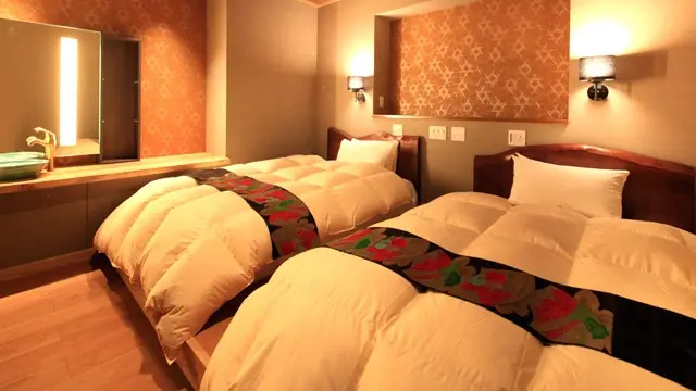Special Japanese-Western Hana with Open-Air Bath room