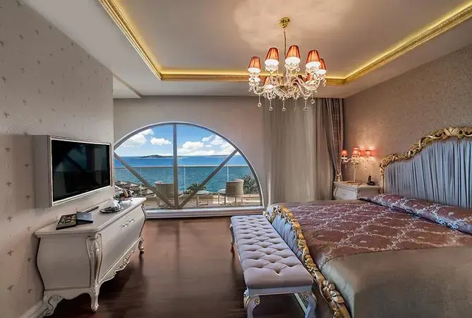 Double Studio with sea view (full double bed)