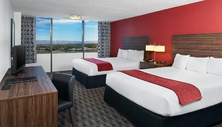 the D Casino Hotel Las Vegas - Chambres
