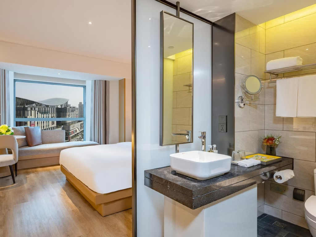 Standard Double room with city view (full double bed)