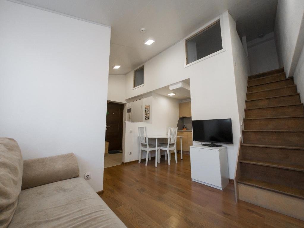 ApartmentVyborg Apartments Room Type - Duplex Double Apartment full double bed