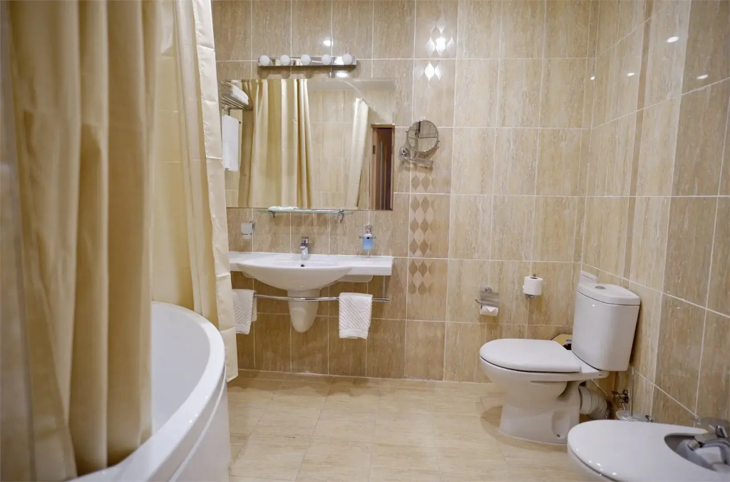 Двухместный номер Standard Морской Корпус 4 двуспальная кровать в Бургас