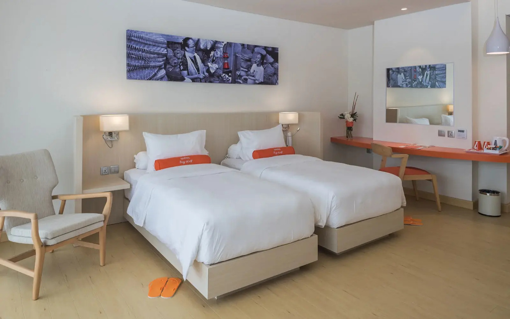 Harris Double room with sea view (twin beds)