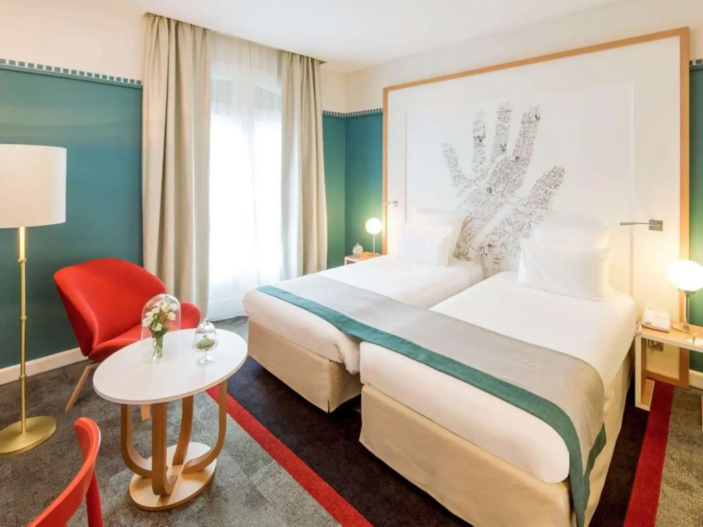 Mercure Lyon Centre Château Perrache - Chambres