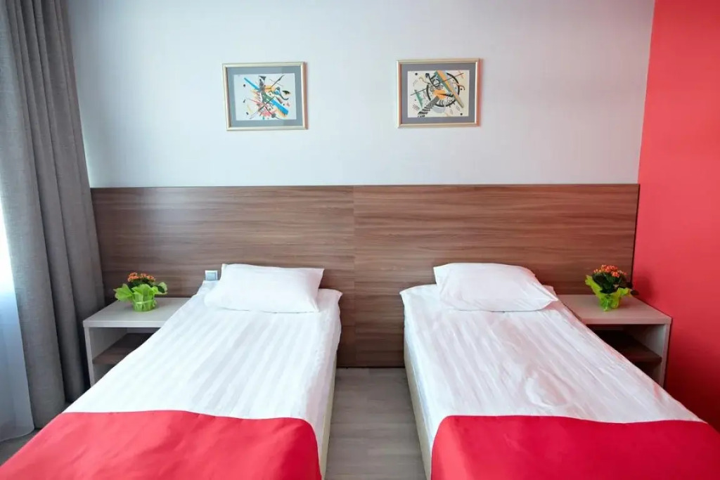 Двухместный номер Улучшенный 2 отдельные кровати в Гринн