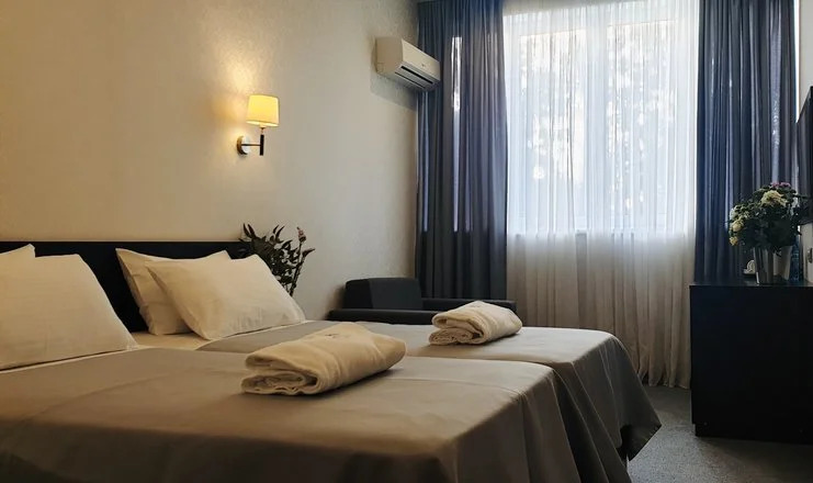 Двухместный номер Comfort двуспальная кровать в Жоэквара