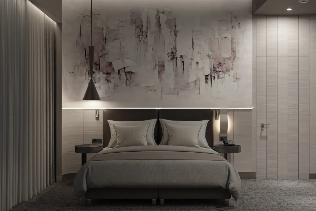 Hotel Cosmos Selection Moscow Arbat Room Type - Disability Access Double Junior Suite full double bed