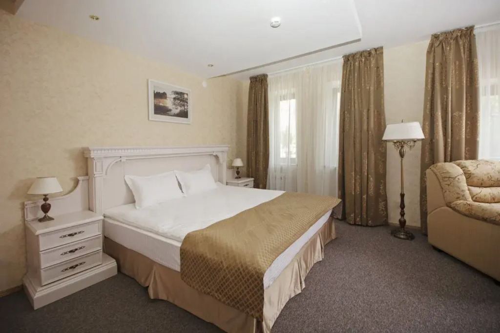 Двухместный люкс Superior двуспальная кровать в Отель Виктория на Замковой