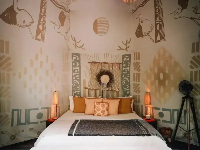 Moon Temple Double room full double bed