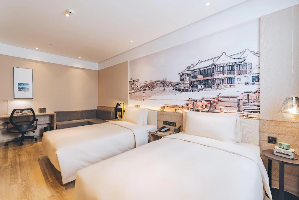 Atour Hotel New International Expo Center Shanghai - Chambres
