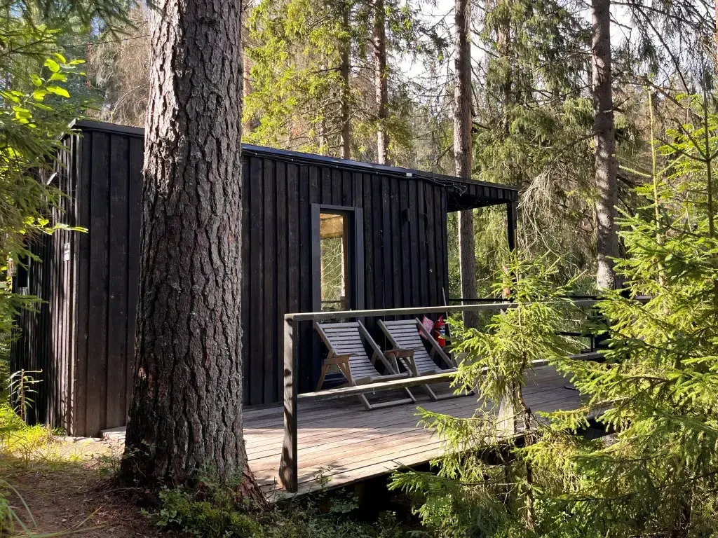 Двухместное бунгало двуспальная кровать в Greenvald парк Скандинавия