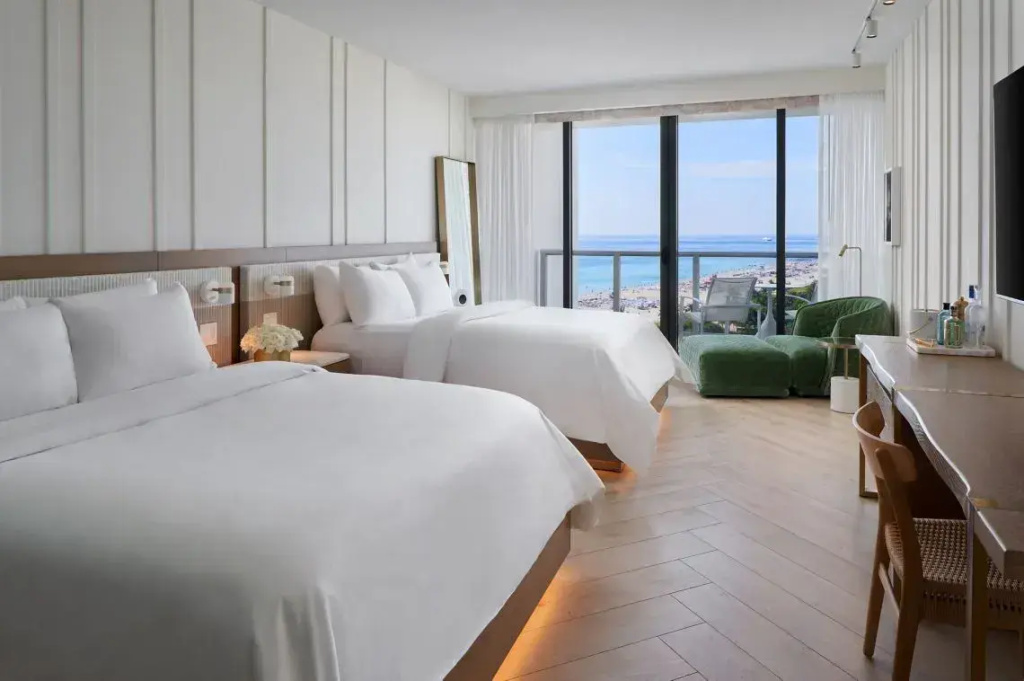 W South Beach - Chambres