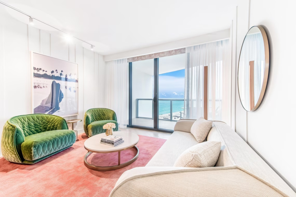 W South Beach - Chambres