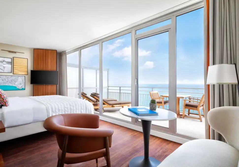 Executive Double room with sea view (full double bed)
