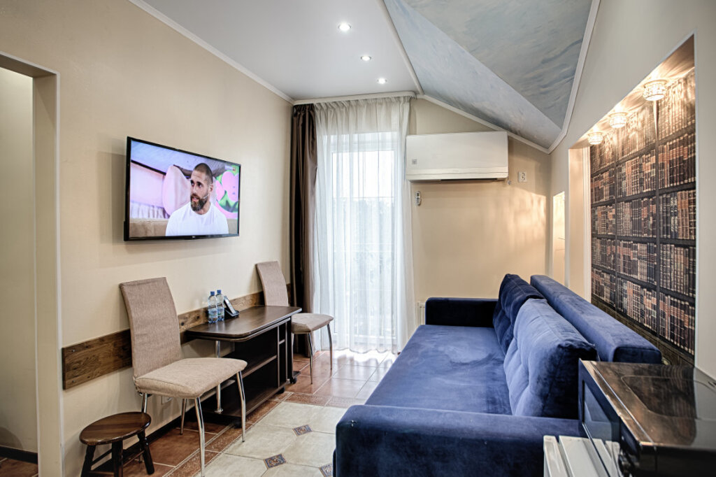 Двухместные апартаменты 16 с видом на парк двуспальная кровать в Exclusive Hotel&Apartments