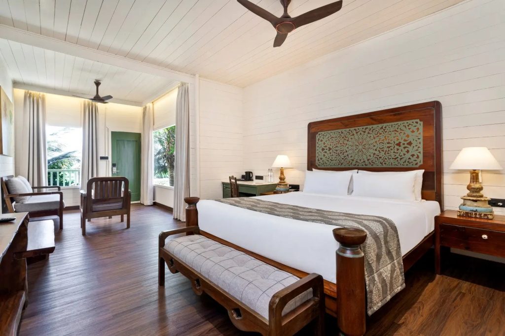 Premium Double Cottage with river view (full double bed)