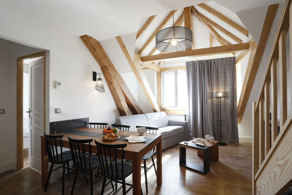 Duplex T5 with balcony and with mountain view