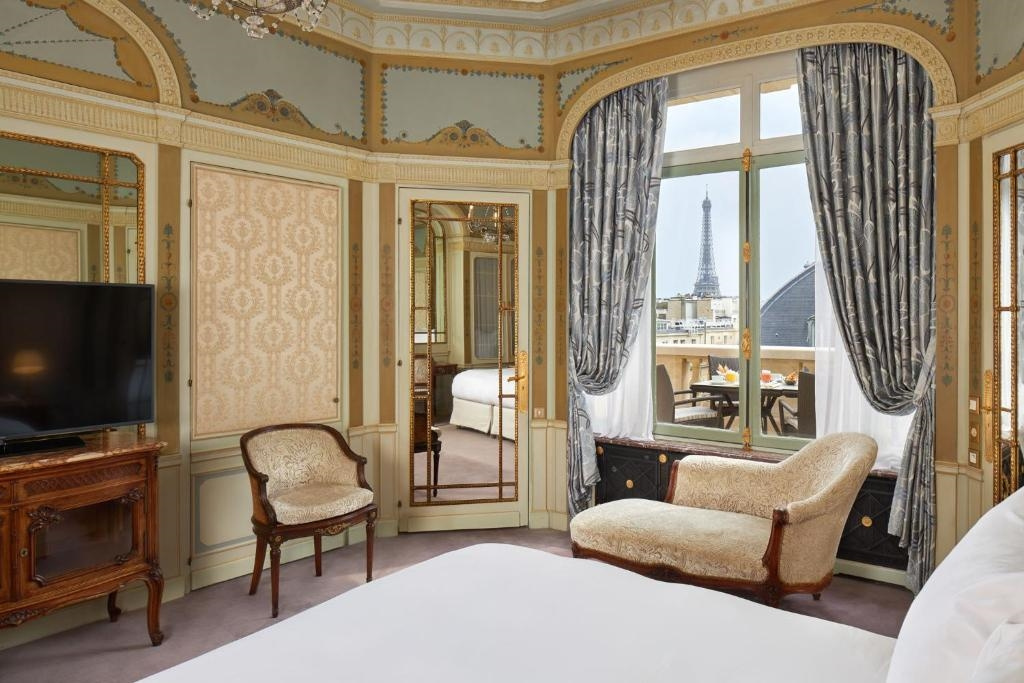 Boudoir Terrace Eiffel Tower Double room (twin beds)