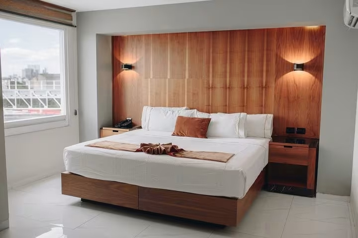 Superior Double room with city view (full double bed)