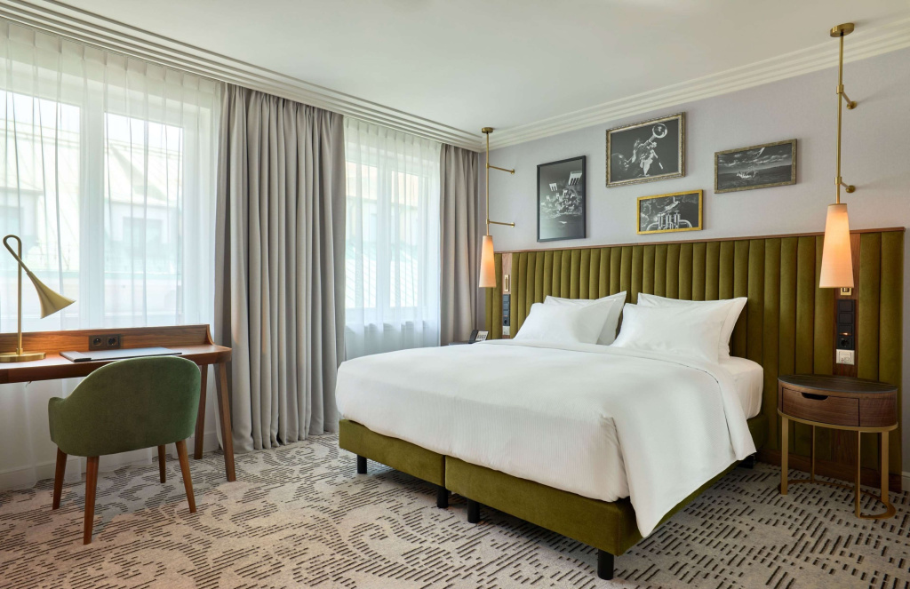 Accessible Courtyard Double room (full double bed)