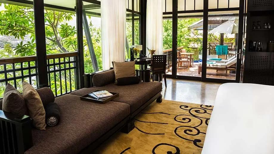 Double Pool Villa with bay view (full double bed)
