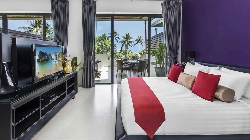 1 Bedroom Double Private Pool Penthouse (full double bed)