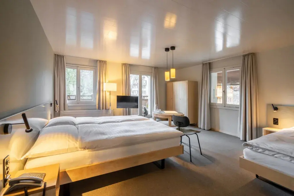Triple room with forest view
