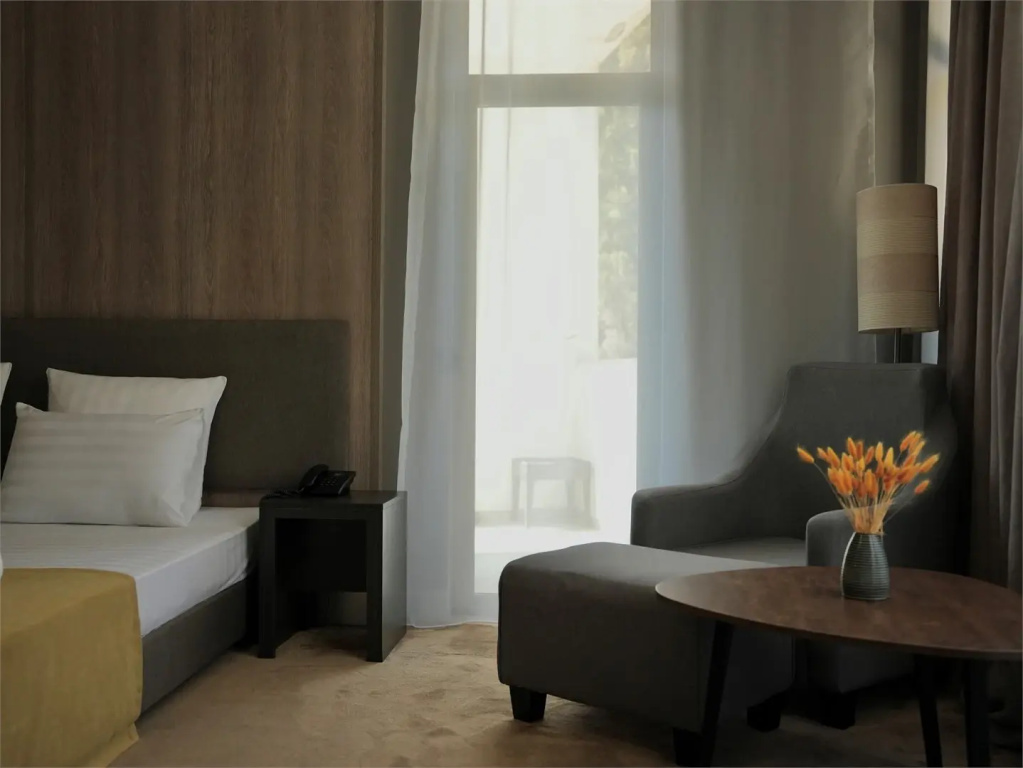 Номер Делюкс Плюс с видом на достопримечательность в Abaash Hotel Afon