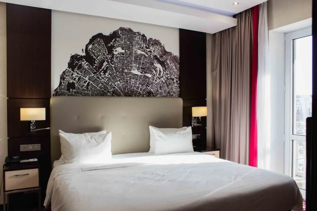 The Bashkiria Hotel Complex Room Type - 2 Bedrooms Double Junior Suite full double bed