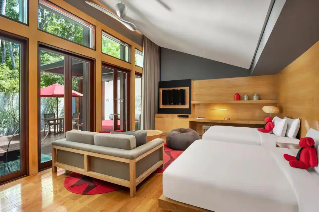 1 Bedroom Superior Quadruple Private Pool Villa with garden view