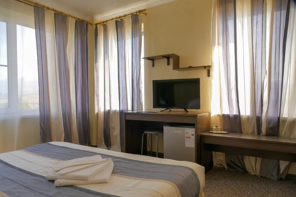 Standard (Building A) Double room with mountain view (full double bed)