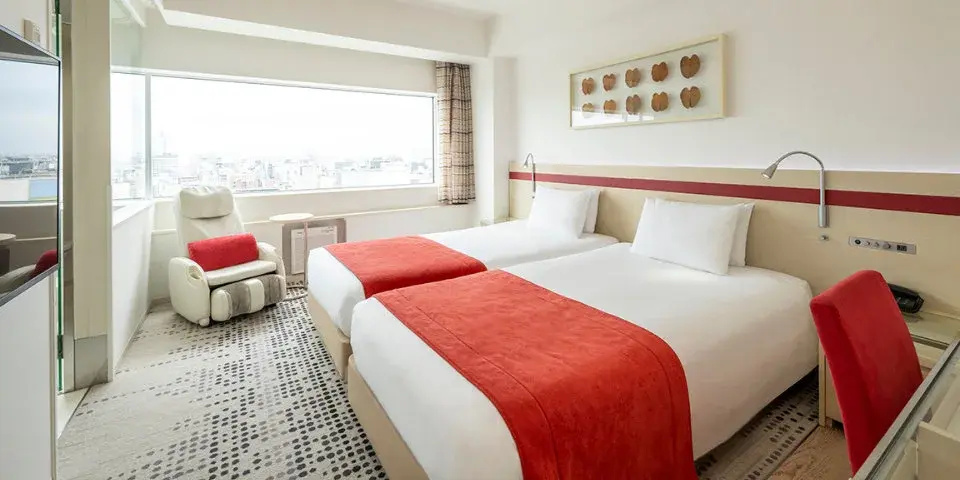 Universal Double room (twin beds)