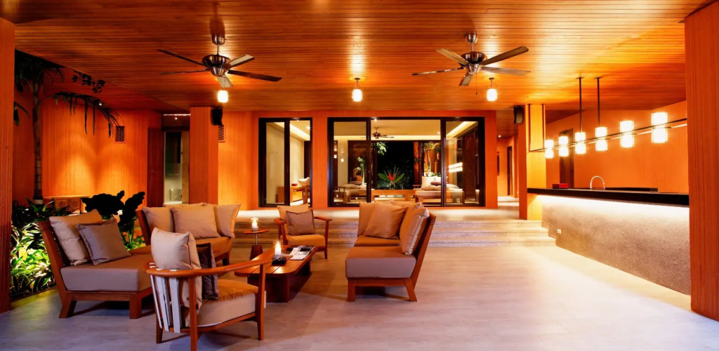 Вилла Residential с бассейном Luxury с 4 комнатами с видом на океан в Sri Panwa Phuket Luxury Pool Villa Hotel
