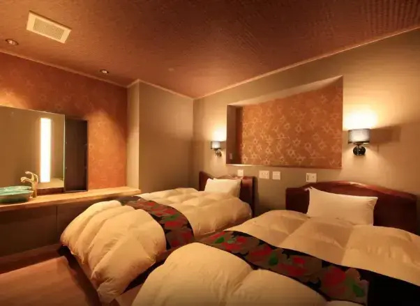 Tatami Area Double room (twin beds)