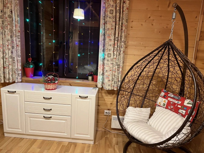 Коттедж в Коттедж с сауной и камином