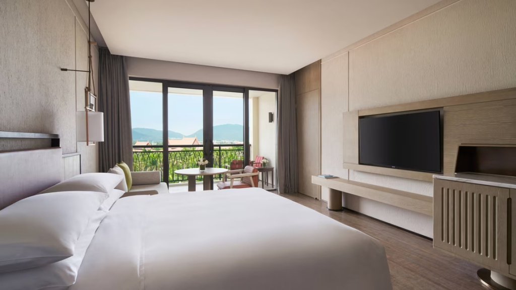 Double room with garden view (full double bed)