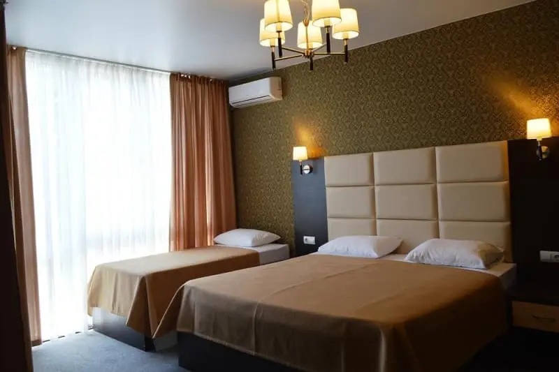 Трёхместный номер Standard с балконом в Жоэквара