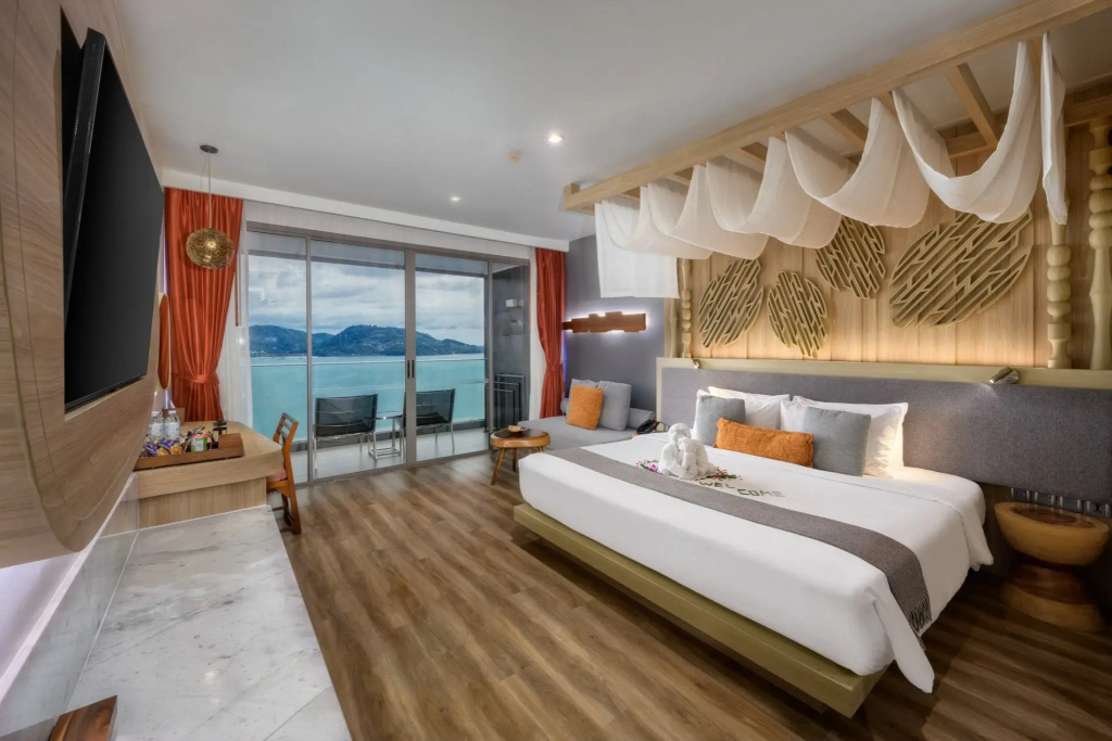 Romance Double room with ocean view (full double bed)