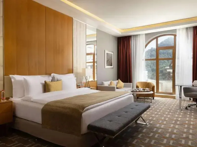 Rixos Hotel Krasnaya Polyana Sochi Room Type - Deluxe Double room full double bed